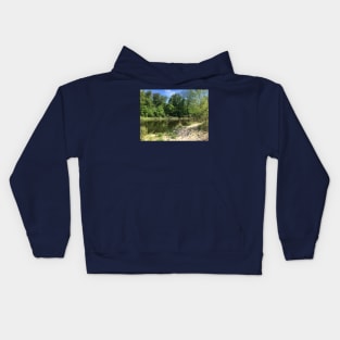 Beautiful Landscape Print Kids Hoodie